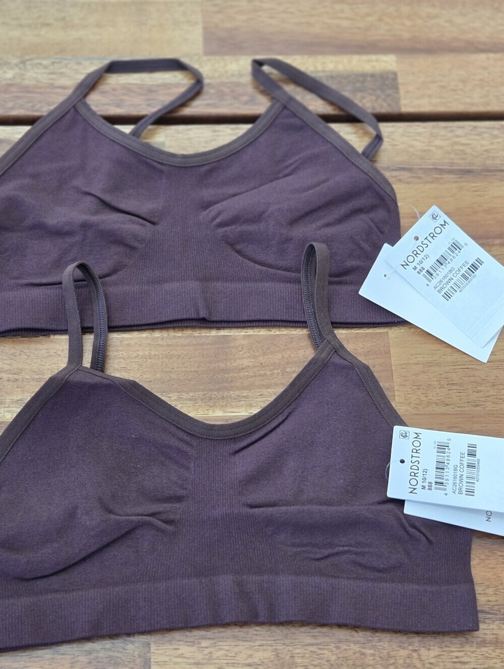 Nordstrom Girls Unpadded 2pc Bralette Bundle - Picture 2 of 5